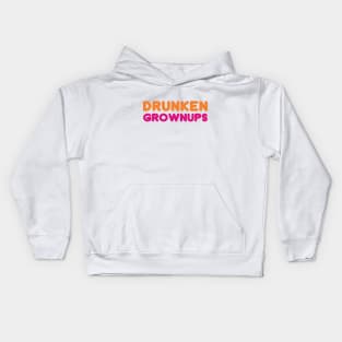 Drunken Grownups Kids Hoodie